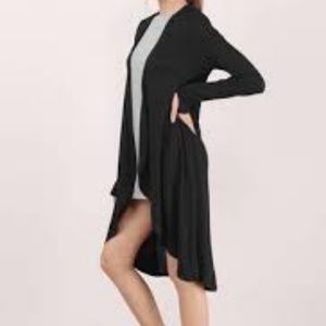 The cutest hooded cardigan